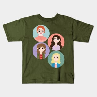 Stranger Gals Kids T-Shirt